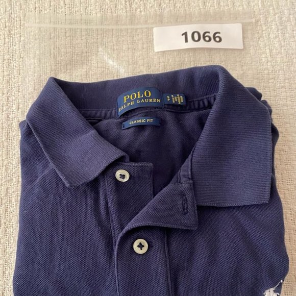 Women's short-sleeved cotton polo shirt with 2 buttons - Picture 6 of 6